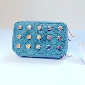 NWT Retro Punchcase by Leslie Hsu Convertible Crossbody Clutch Purse